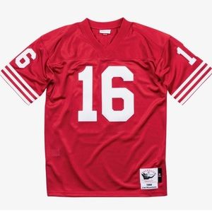 Authentic Joe Montana San Francisco 49ers
Jersey Mitchell & Ness Throwback M